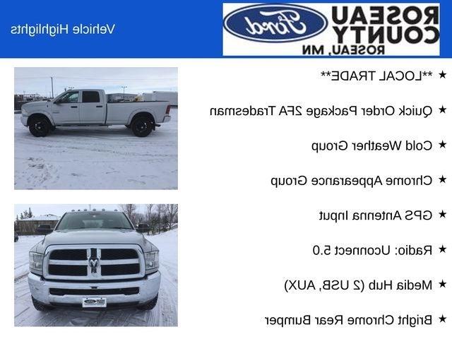 2016 RAM 3500 Tradesman